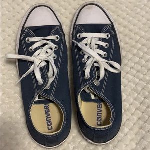 Navy Converse